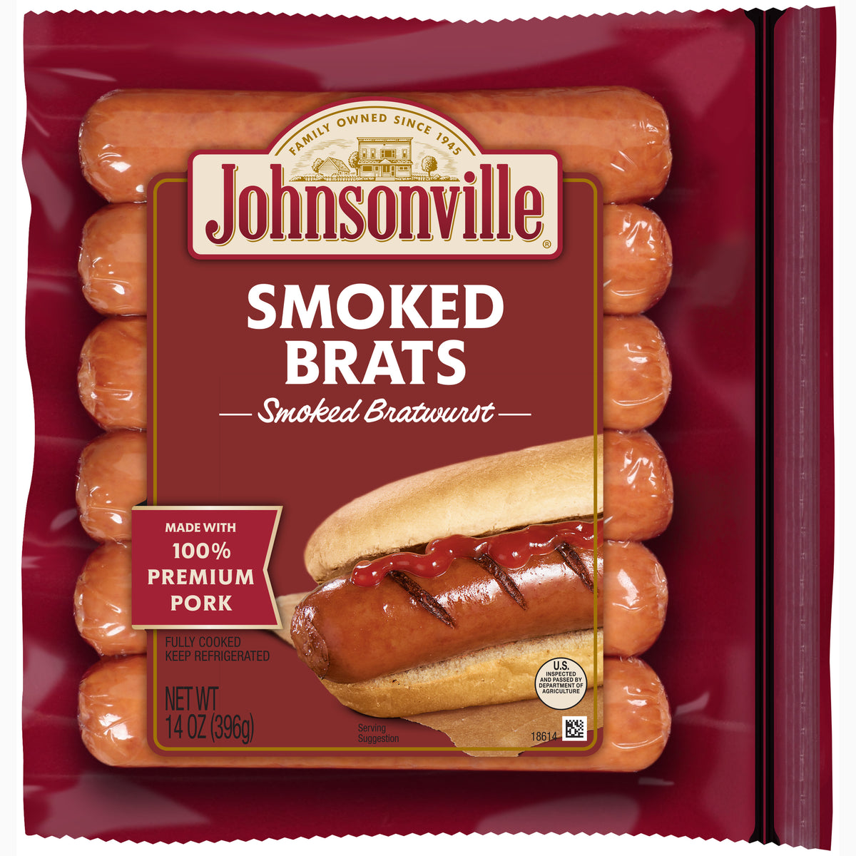 Smoked Brat 6 packages