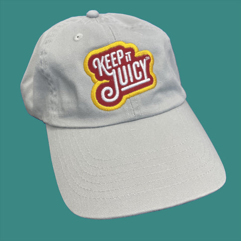 Keep It Juicy Light Grey Cap
