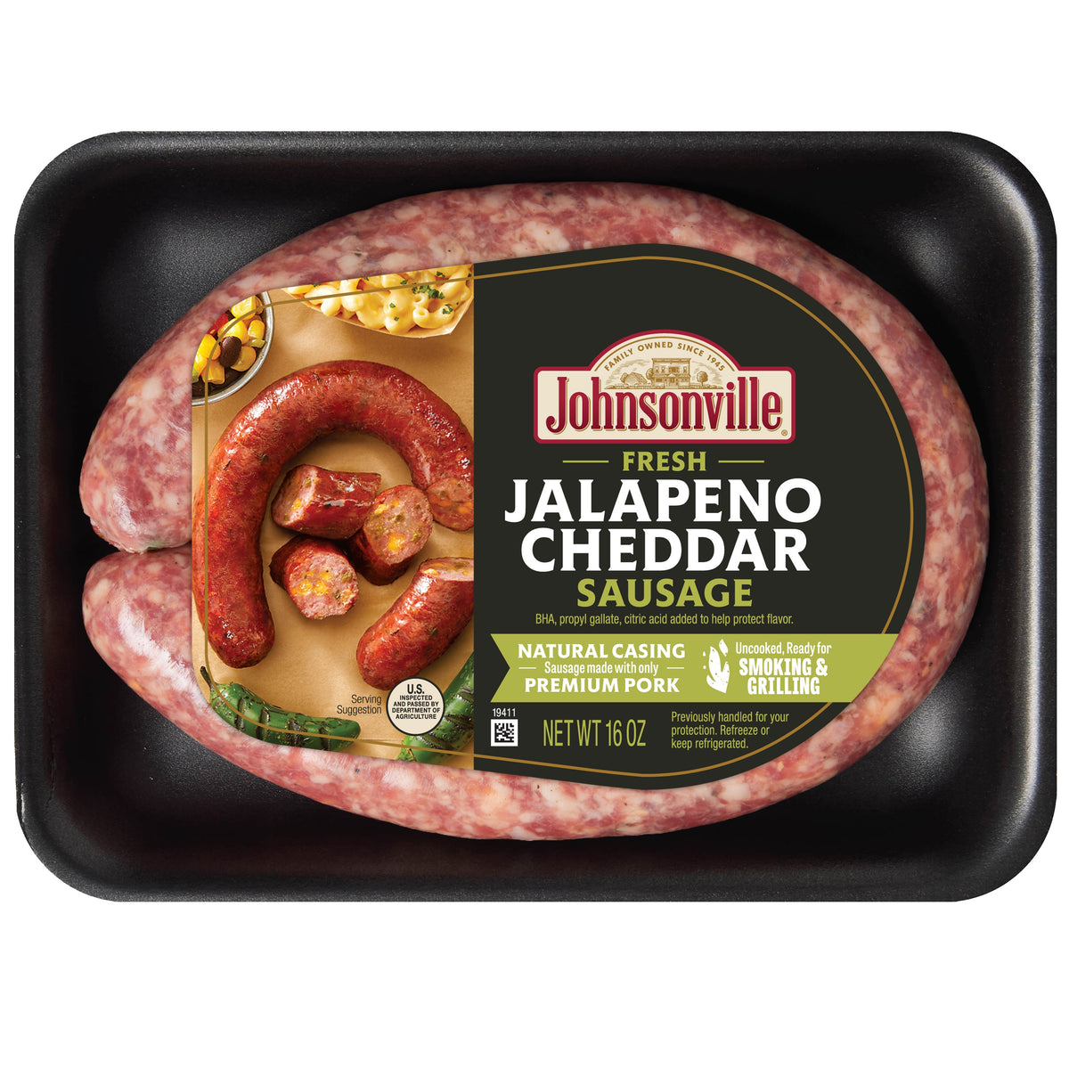 Fresh Jalapeno Cheddar Sausage 3-Packages – Johnsonville Marketplace