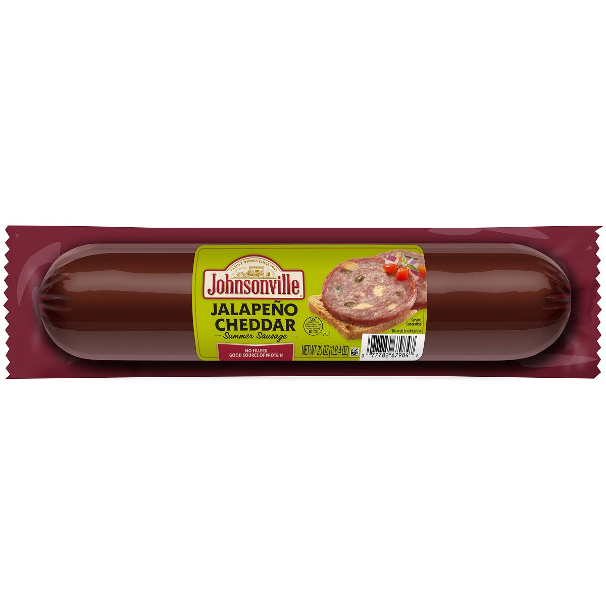 Jalapeno Cheddar Summer Sausage 20oz – Johnsonville Marketplace