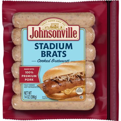 Stadium Cooked Bratwurst 6-packages
