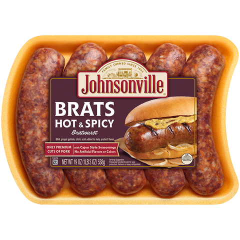 Hot & Spicy Bratwurst 6-packages