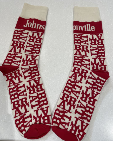 Johnsonville Brat Sculpture Socks