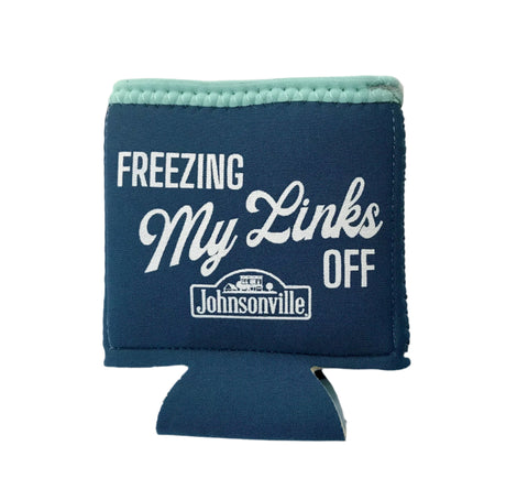 Freezing My Links Off Can Koozie