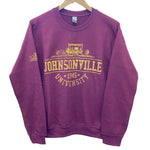 JOHNSONVILLE UNIVERSITY CREWNECK BURGUNDY