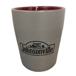 Wooden Handle Grey Mug
