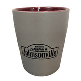 Wooden Handle Grey Mug