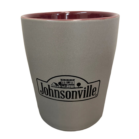 Wooden Handle Grey Mug