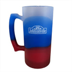 Beer Stein Red/White and Blue