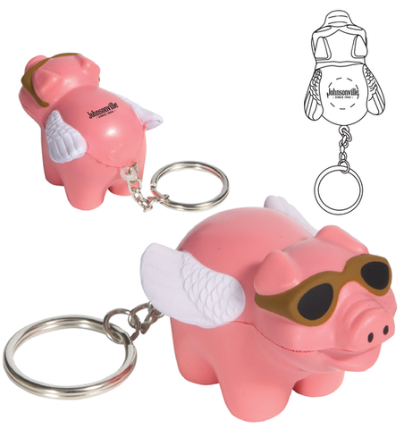 Pig Key Chain