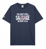 You Can't Spell SaUSAge Without USA T-Shirt