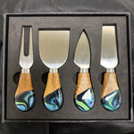 Northern Lights Cheese Knife Set