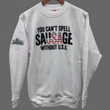 You Can't Spell SaUSAge Without U.S.A. Crewneck