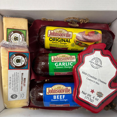 Wisconsin Cheese & Sausage Gift Box