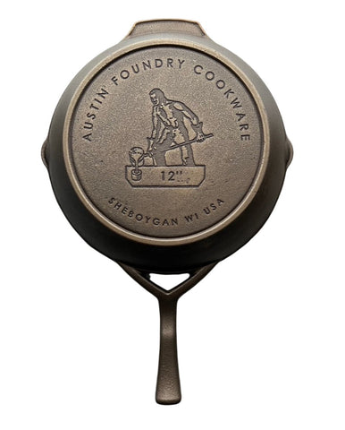12" Austin Foundry Cast Iron Skillet