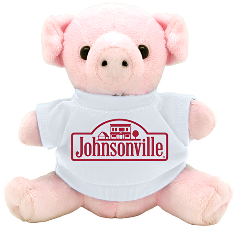 Plush Pig White Johnsonville Tee
