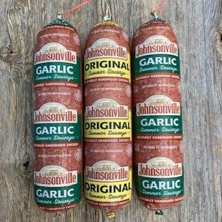 Bulk Summer Sausage  Set of Two Garlic One Original