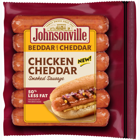 Chicken Cheddar Smoked Sausages 6 -packages.
