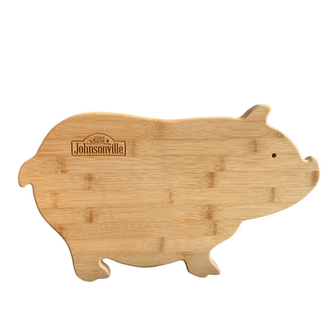 Pig shaped shop cutting board