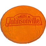 Round  Orange Beach Towel