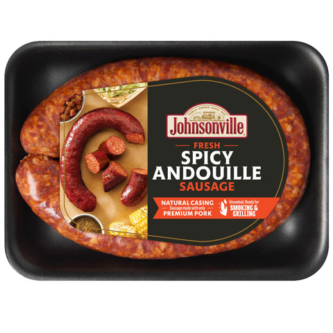 Fresh Spicy Andouille Sausage 3-packages