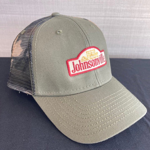 Camo and Green Cap
