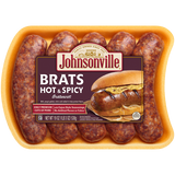 Johnsonville Hot & Spicy Bratwurst