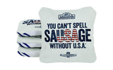 ACL Official Cornhole Bags USA White